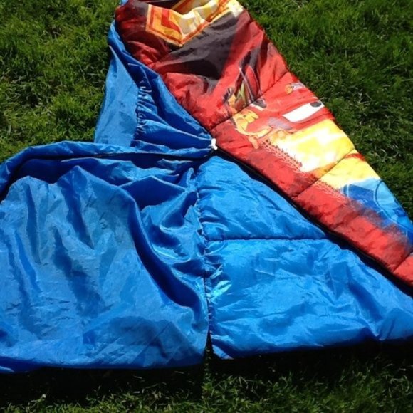 Disney Cars Sleeping Bag that attaches to twin bed - Picture 6 of 8